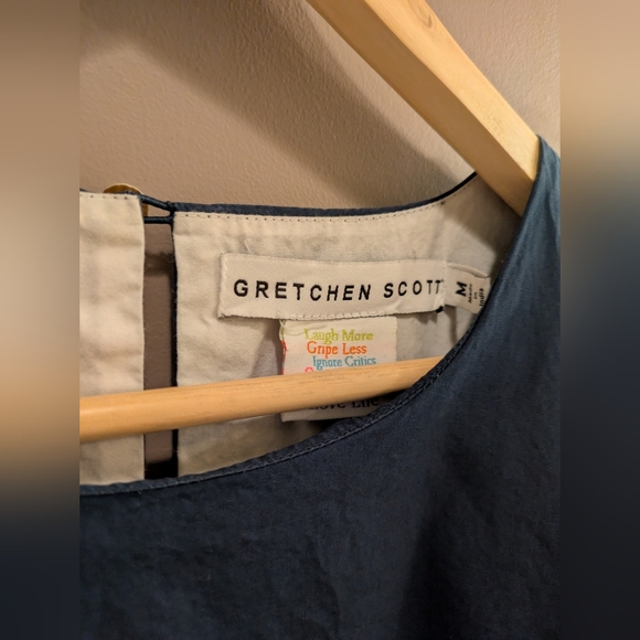 Gretchen Scott M Navy Frolic Dress - Picture 5 of 11